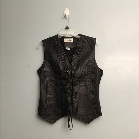 Cedars leather vest - Picture 3 of 11